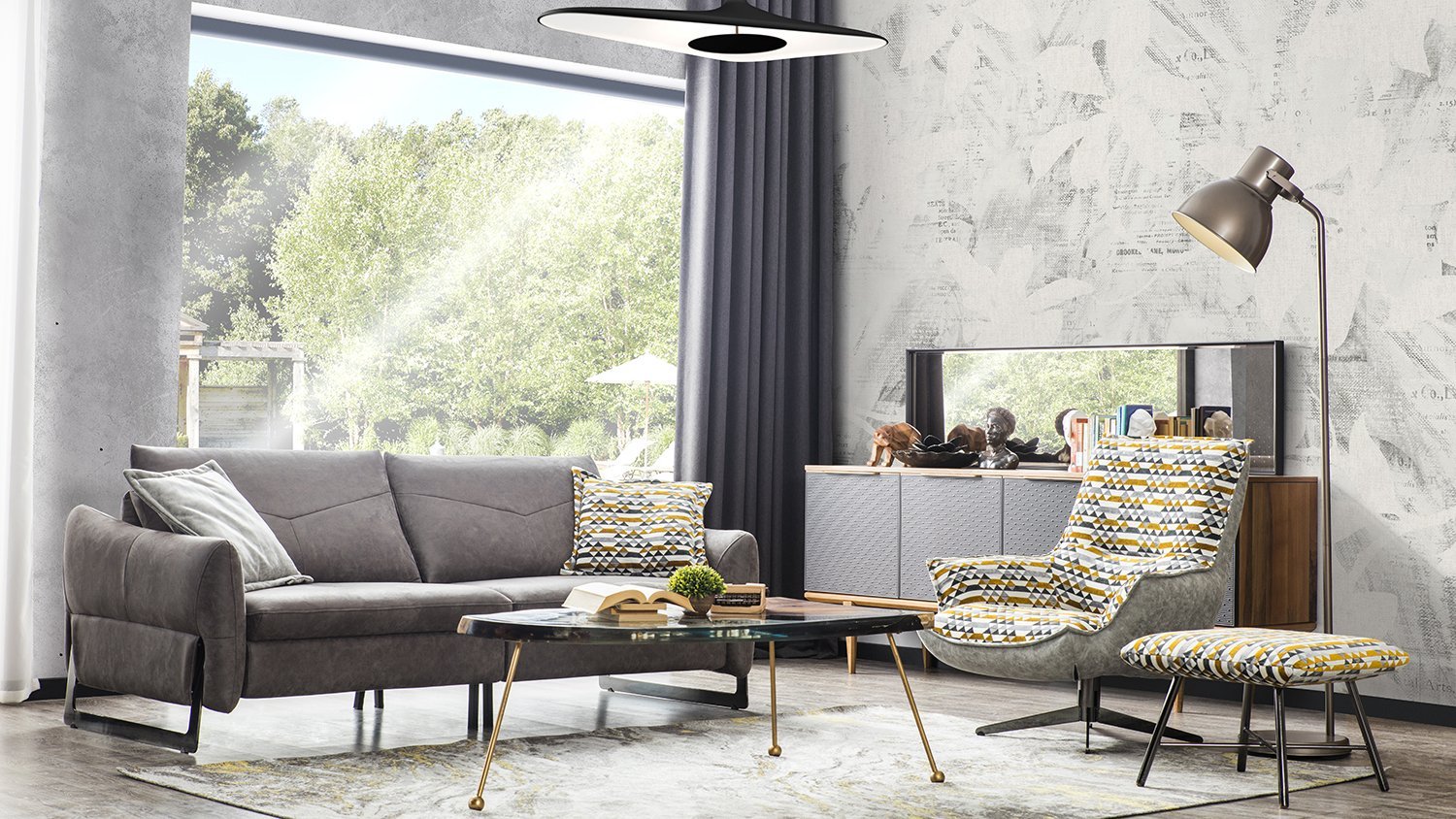 Rio, canapé et fauteuil confortable