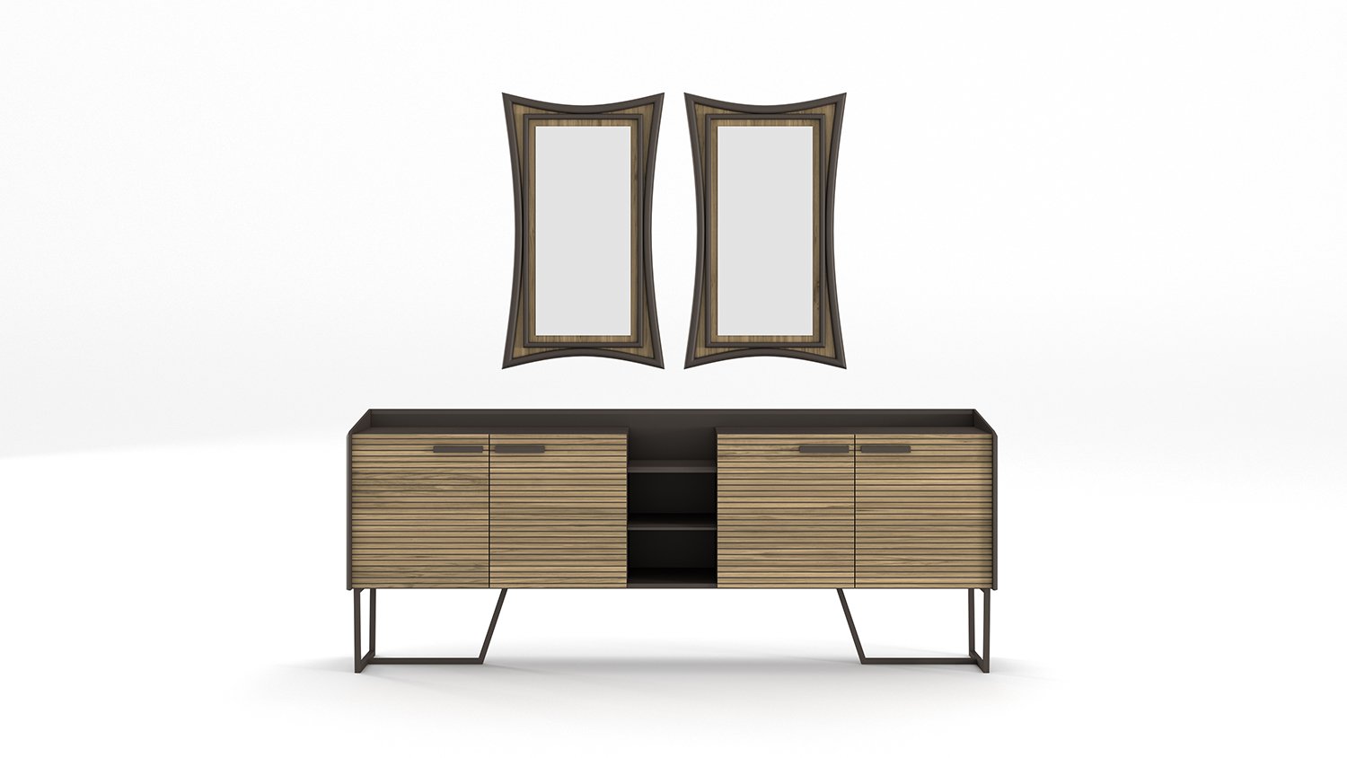 Cahors buffet marron