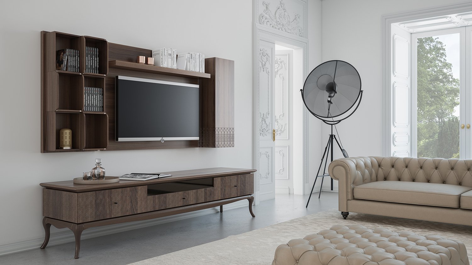 Camellia meuble TV