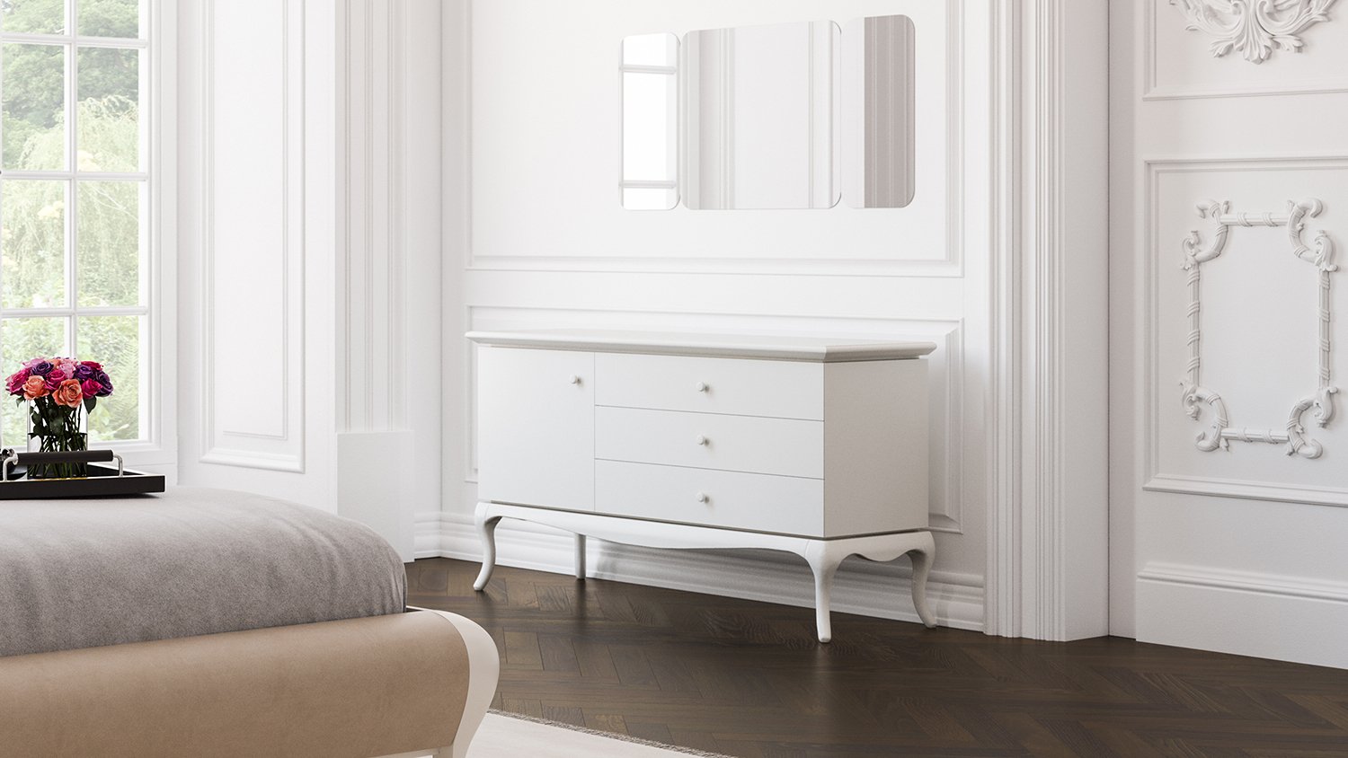Grande commode de rangement Camellia