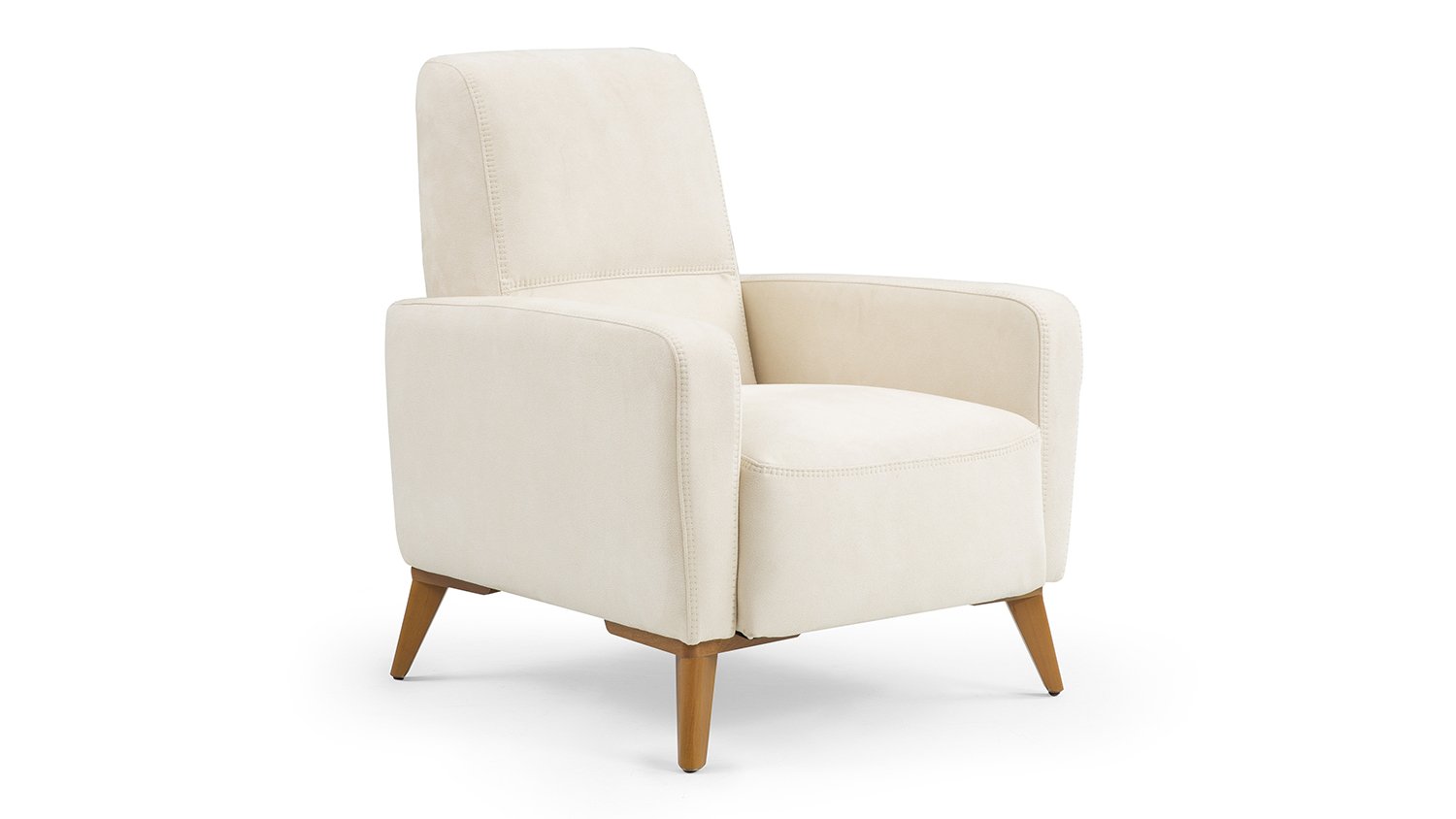 Fauteuil Alaska couleur crème