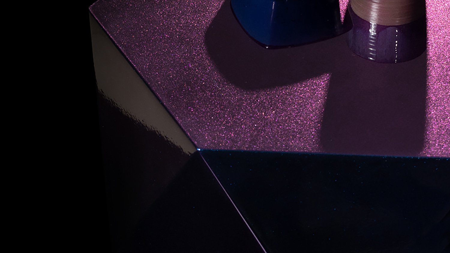 Astro table d'appoint violet