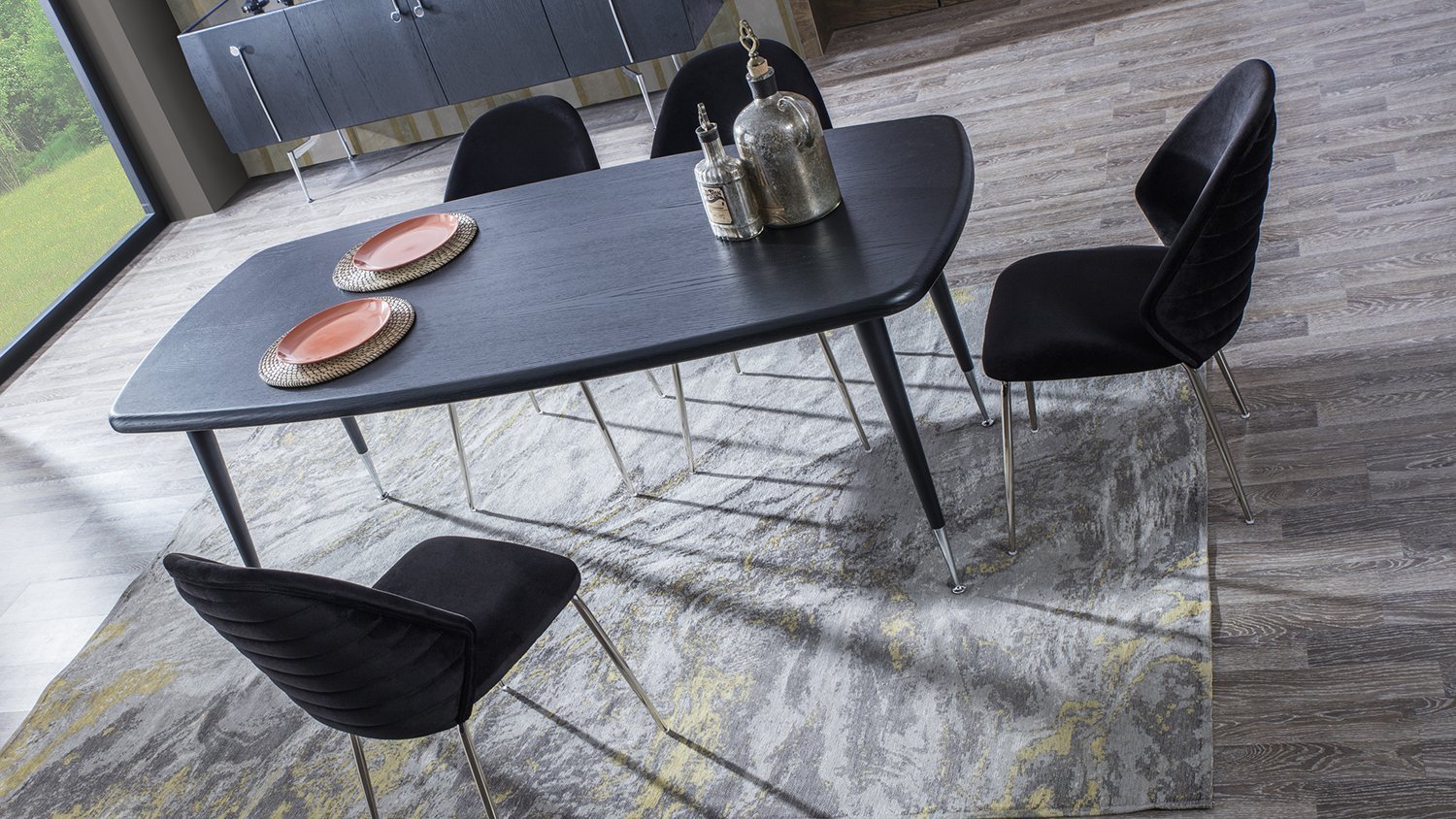 Opéra, table à manger design